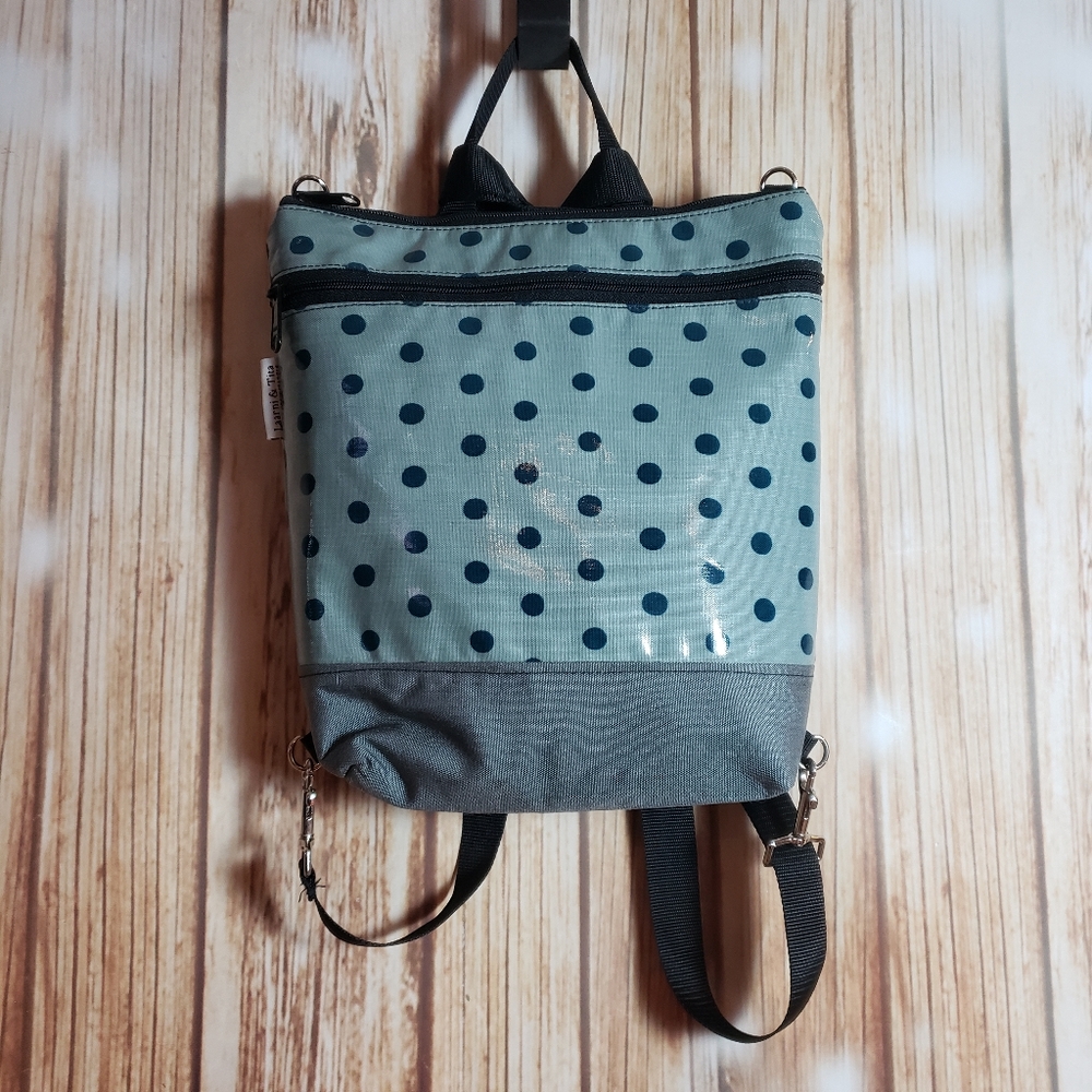 Laarni and Tita crossbody backpack convertible purse - Picture 10 of 13